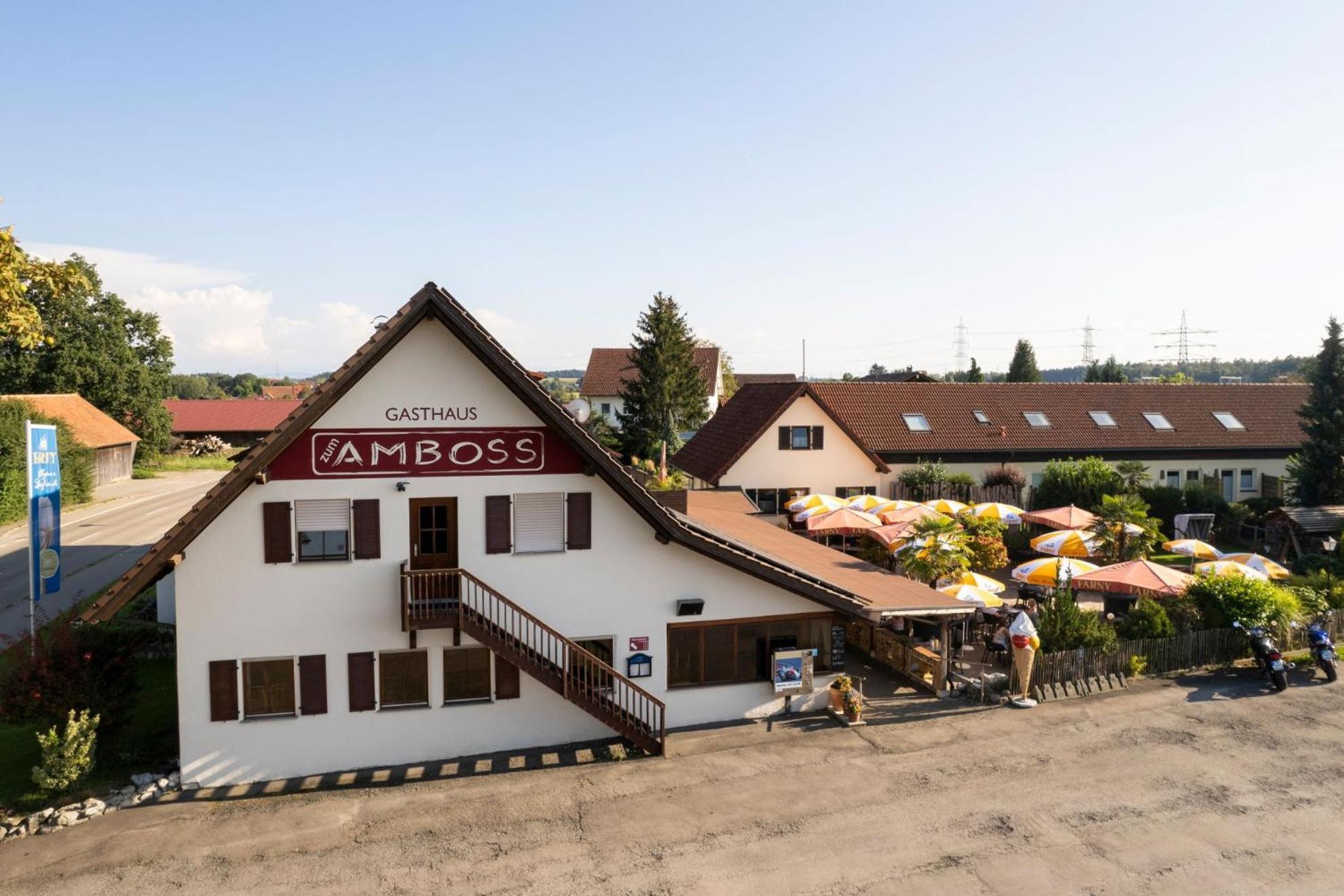 Altbau Gasthaus Amboss Grunkraut 외부 사진